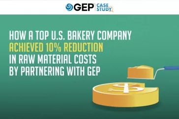 How a Top U.S. Bakery Company Achieved 10% Reduction in Raw Material Costs by Partnering With GEP