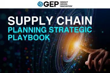 Supply Chain Planning Strategic Playbook