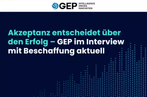 Akzeptanz entscheidet über den Erfolg 