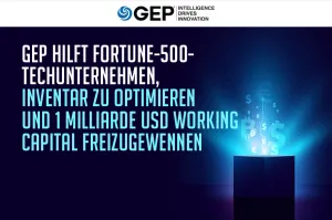GEP Hilft Fortune-500-Techunternehmen, Inventar Zu Optimieren Und 1 Milliarde USD Working Capital Freizugewinnen