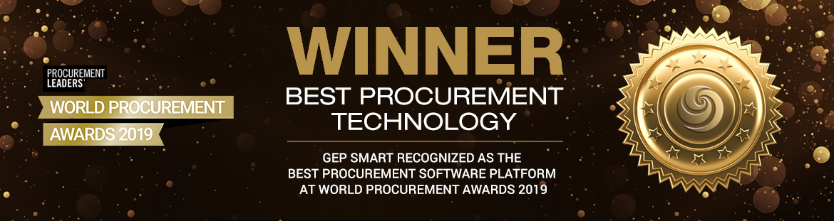 GEP SMART Recognized As Best Procurement Software Platform At World Procurement Awards 2019