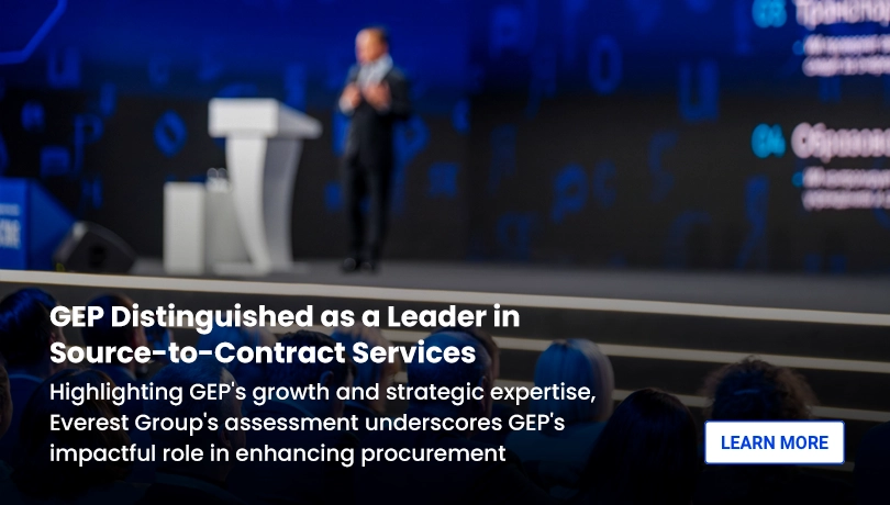 GEP a leader in source-to-contract services 2024