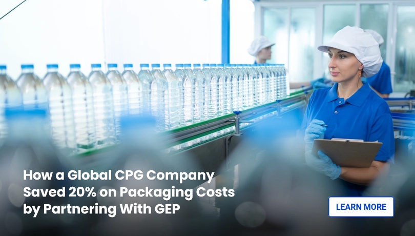 Global CPG company streamline the packaging cost