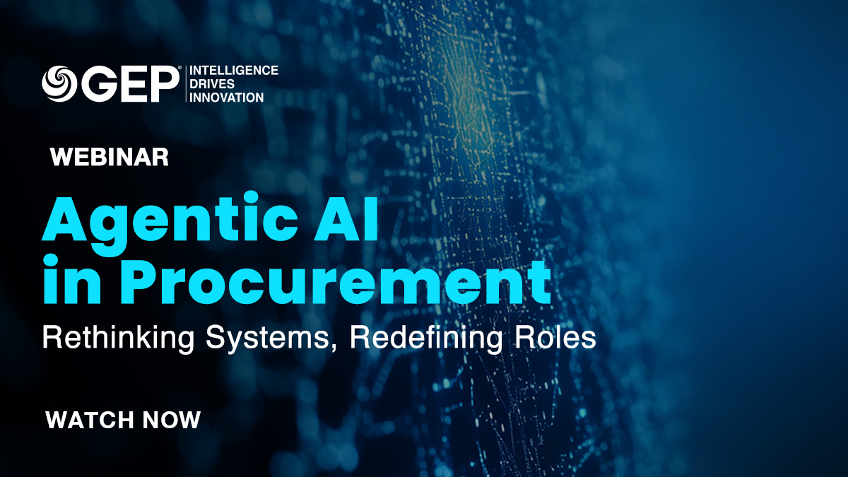 Agentic AI in Procurement: Rethinking Systems, Redefining Roles | GEP