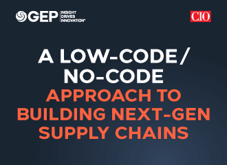 A Low-Code/No-Code Approach To Building Next-Gen Supply Chains