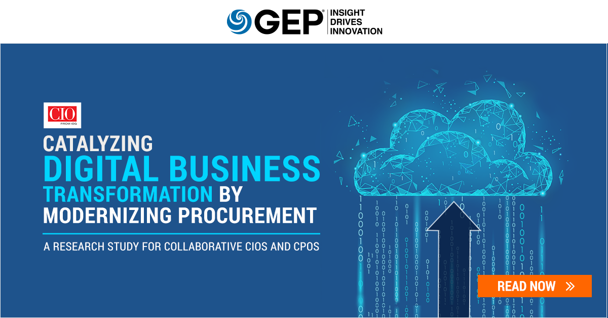 Catalyzing Digital Business Transformation by Modernizing Procurement | GEP