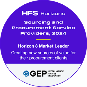 GEP Named Market Leader in 2024 HFS Horizons Report