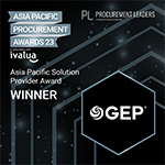Winner — Asia Pacific Solution Provider Award, Asia Pacific Procurement Awards 2023