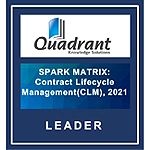 Technology Leader — Quadrant Knowledge Solutions’ SPARK Matrix™: Contract Lifecycle Management (CLM) Platforms 2021