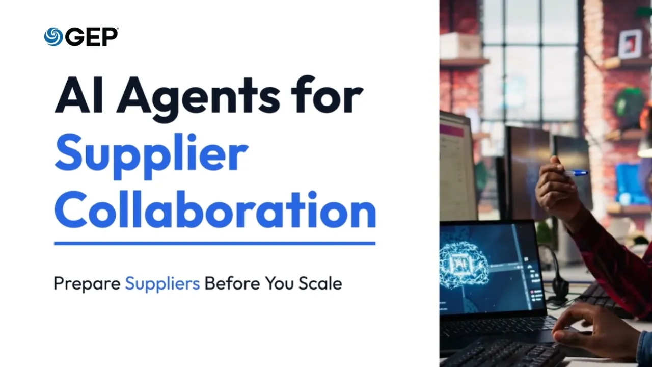 From Reactive to Ready: Powering Supplier Networks with AI Agents | GEP