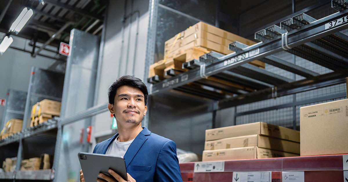 Factory owner. Gep 165 Perkins. Ai Powered grocery. Future-Proof your Business.