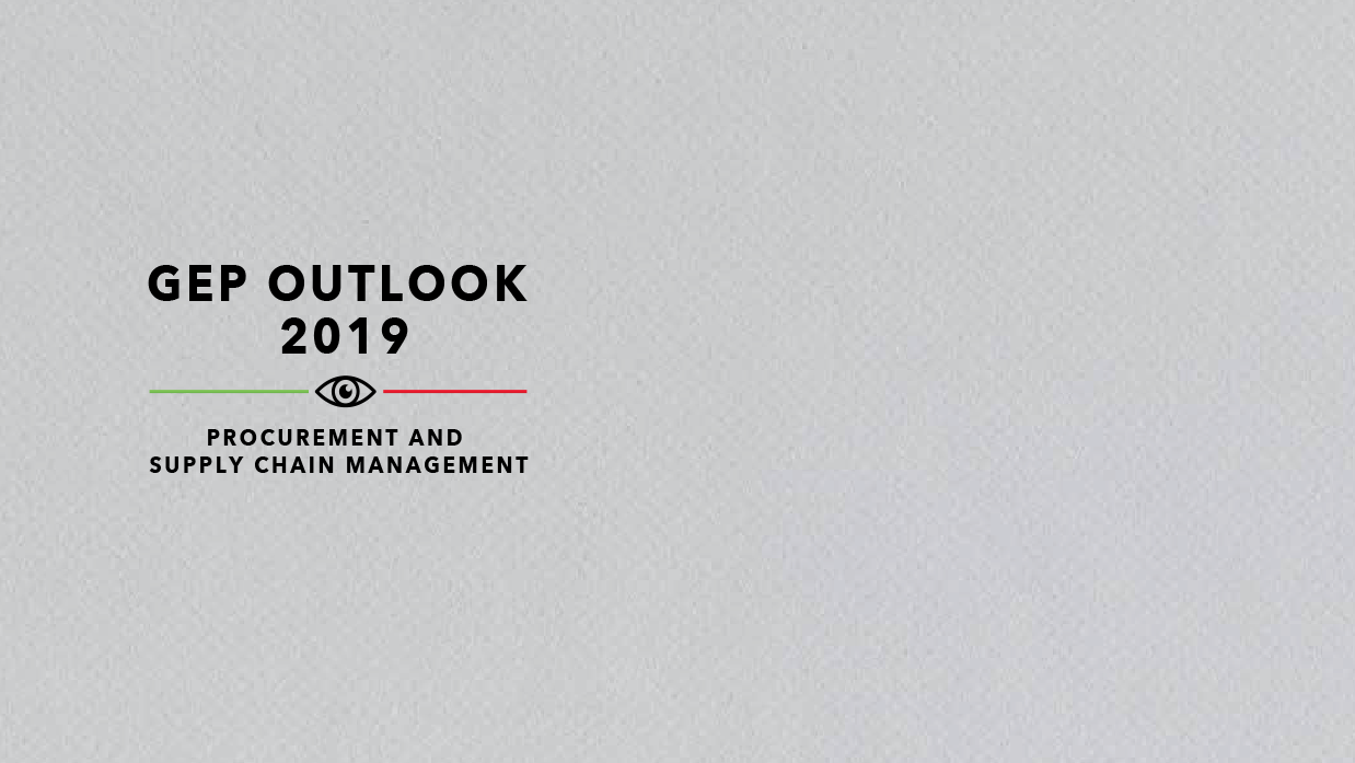 New for 2019: Procurement Strategies and Category-Specific Forecasts