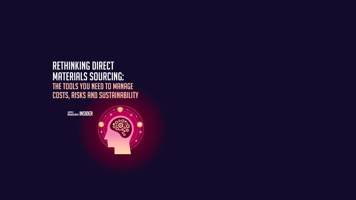 Direct Materials Sourcing: New Tools, Fresh Approach