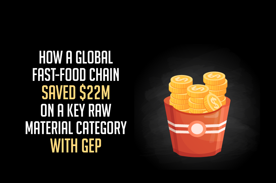 A Leading Fast-Food Chain Saves Millions on Direct Material Category With GEP