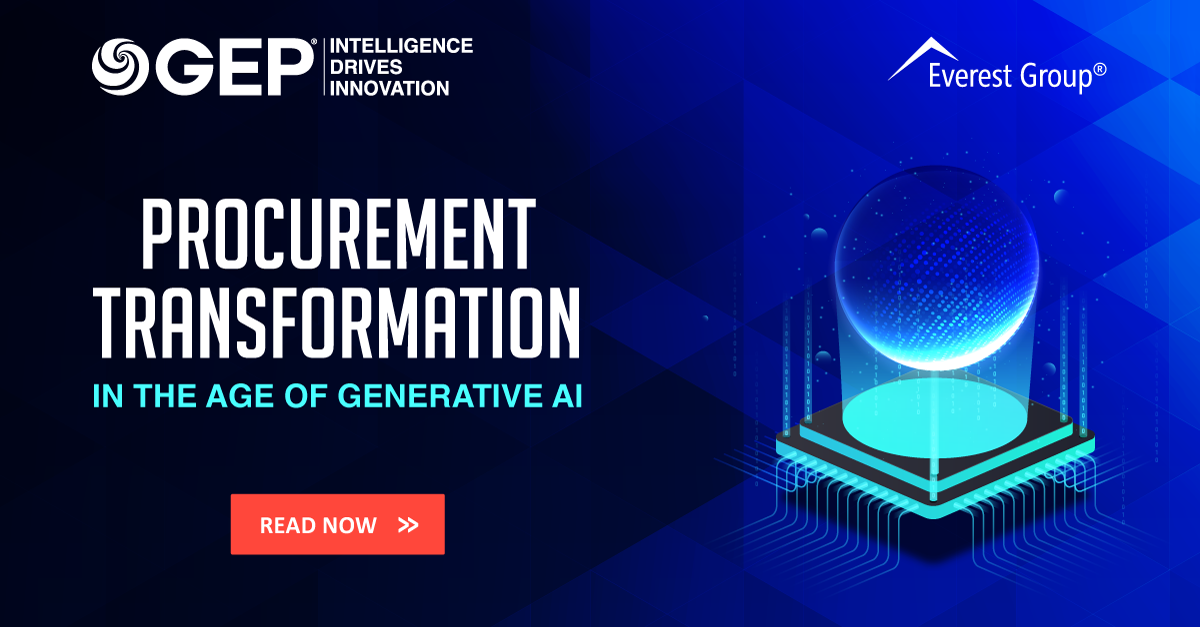 Procurement Must Pivot To Leverage Generative AI | GEP