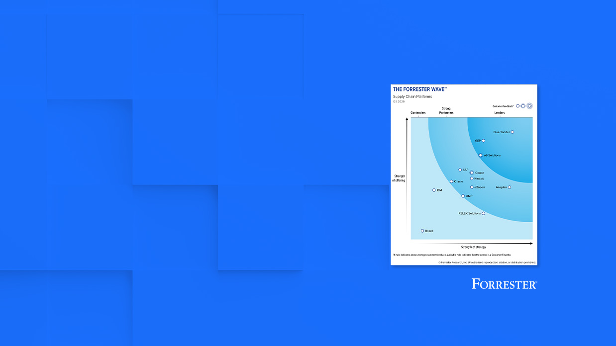 GEP Named a Leader in The Forrester Wave™: Supply Chain Platforms, Q3 2026