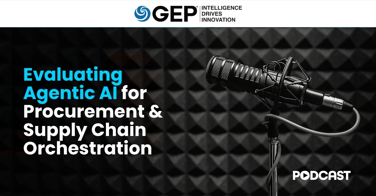 Evaluating Agentic AI for Procurement & Supply Chain Orchestration | GEP