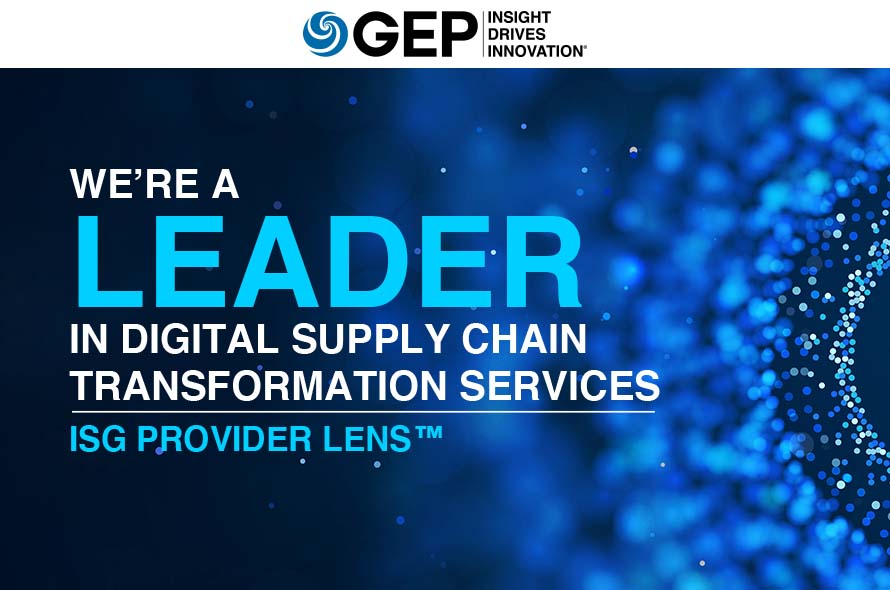   GEP Recognized as a Leader in Digital Supply Chain Transformation Services