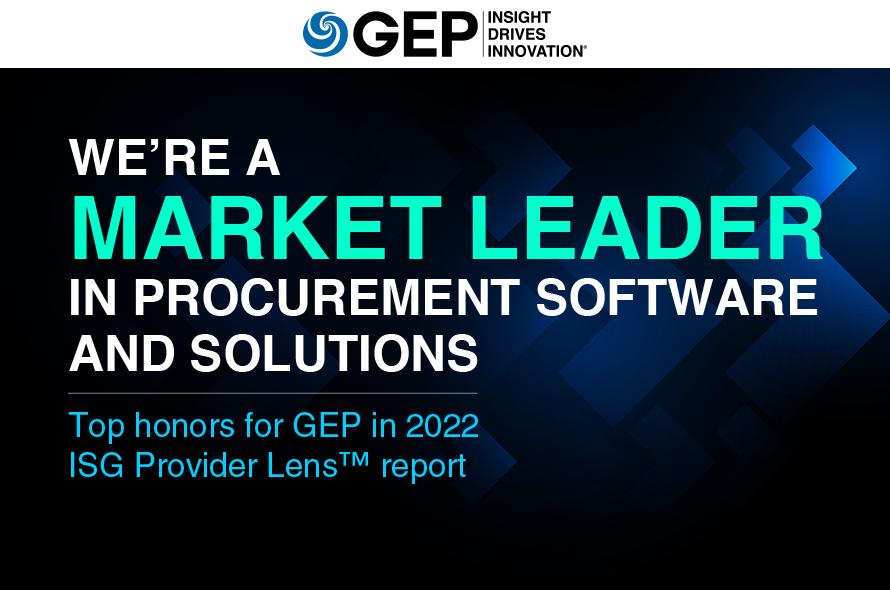GEP Named a Leader in Procurement Software and Solutions