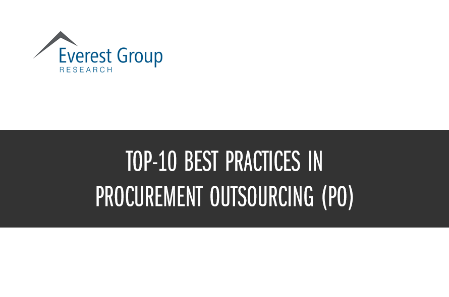 Top-10 Best Practices in Procurement Outsourcing