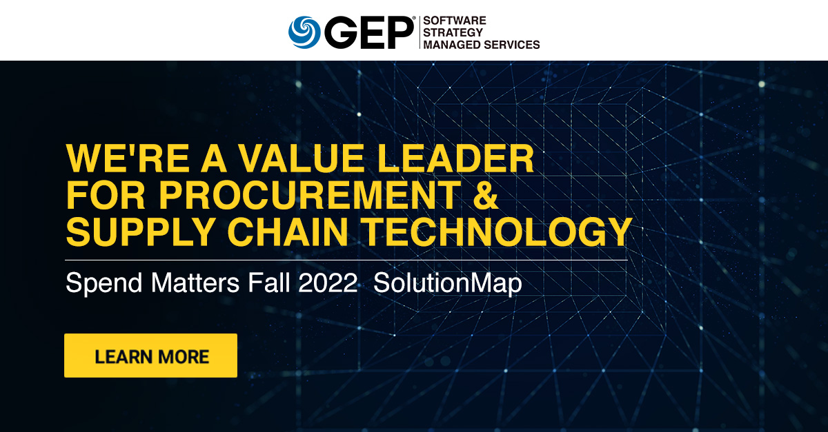GEP Is a Value Leader in Procurement Technology GEP