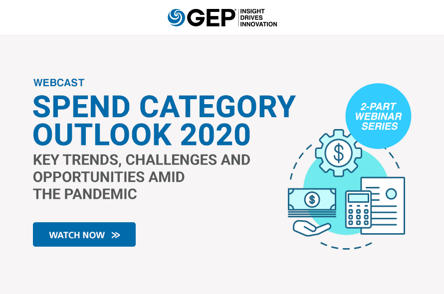 Spend Category Outlook 2020: Key Trends, Challenges and Opportunities Amid the Pandemic (Part II)