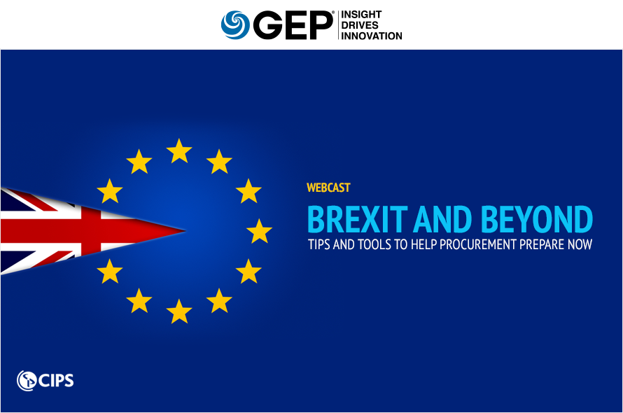 Brexit And Beyond - Tips & Tools To Help Procurement Prepare Now