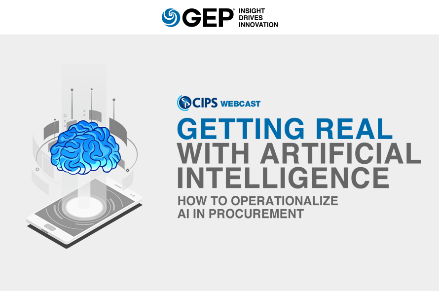 Getting Real with Artificial Intelligence: How to Operationalize AI in Procurement