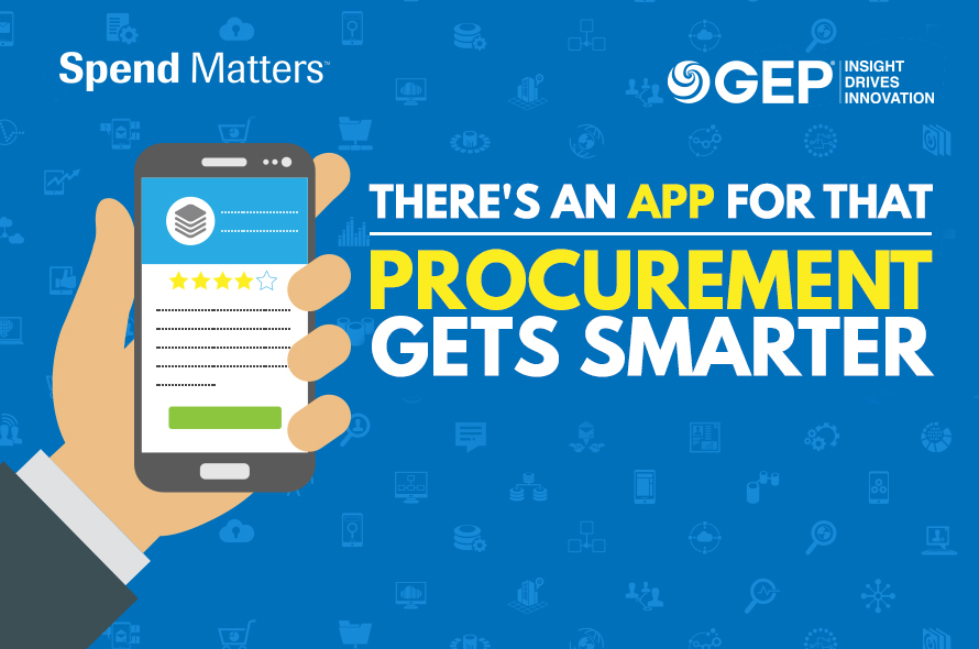 There Is An App For That - Procurement Gets Smarter