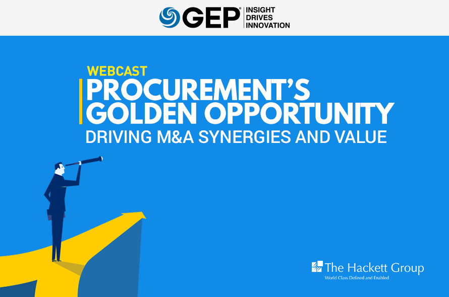 Procurements Golden Opportunity Driving M&A Synergies And Value 