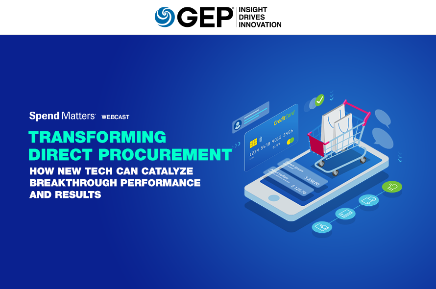 Transforming Direct Procurement:How New Tech Can Catalyze Breakthrough Performance and Results