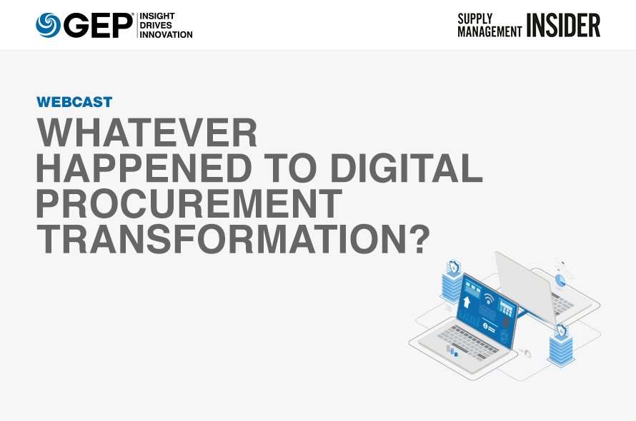 Whatever happened to digital procurement transformation? (Part 2)