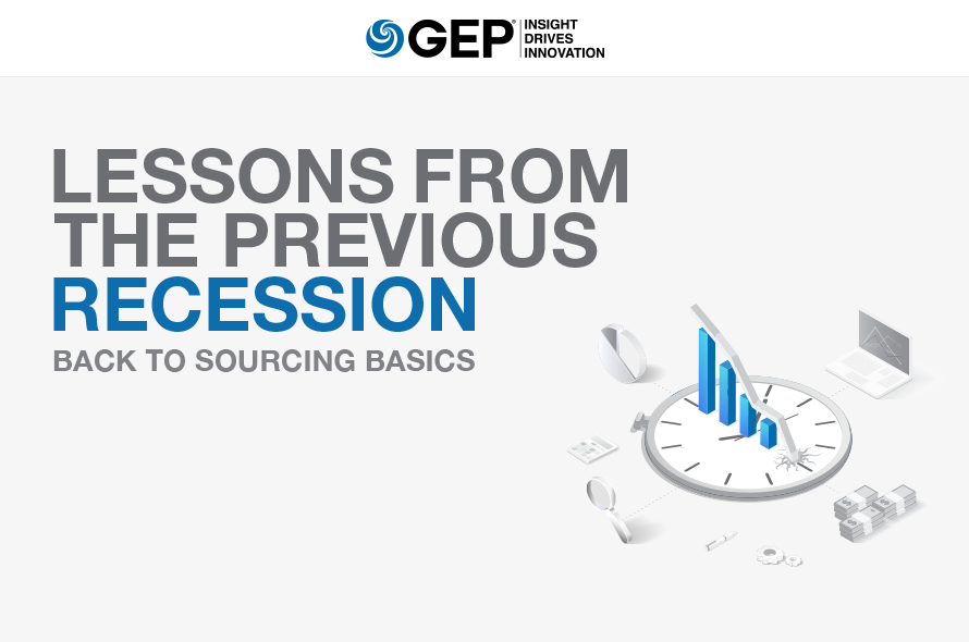 Lessons from the Previous Recession: Back to Sourcing Basics