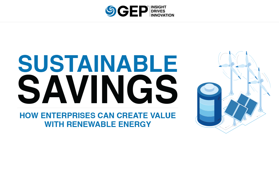 Sustainable Savings: How Enterprises Can Create Value With Renewable Energy