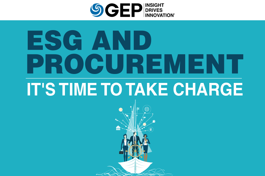ESG & Procurement: It’s Time To Take Charge