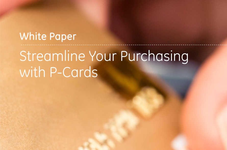 Streamline your Purchasing with P-Cards