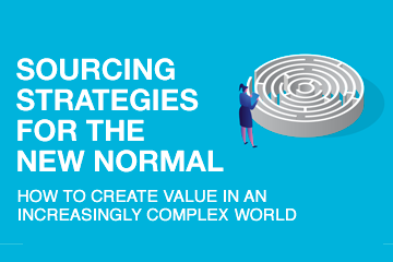  Sourcing Strategies for the New Normal