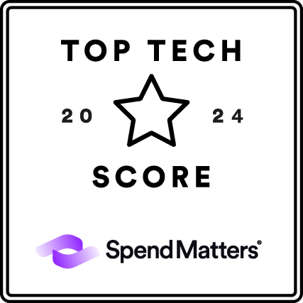 Top Tech Score - Spend Matters 2024