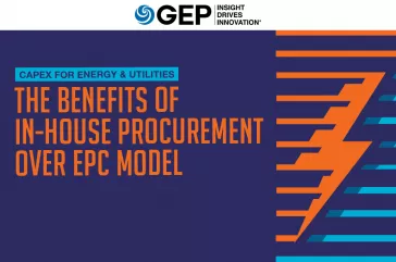 Capex for Energy & Utilities: The Benefits of In-House Procurement Over EPC Model