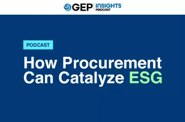 How Procurement Can Catalyze ESG