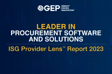 GEP Is a Leader in Procurement Software Platforms and Solutions