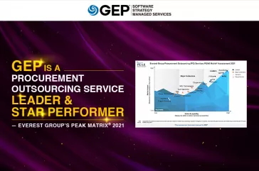 GEP Is a Leader, Star Performer Among Procurement Outsourcing Providers in Everest Group’s PEAK Matrix
