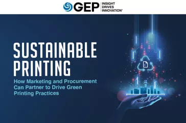 Sustainable Printing: How Marketing and Procurement Can Partner To Drive Green Printing Practices