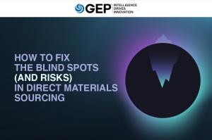 How to Fix the Blind Spots (And Risks) in Direct Materials Sourcing