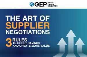 The Art of Supplier Negotiations: 3 Rules to Boost Savings and Create More Value