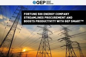Fortune 500 Energy Company Streamlines Procurement and Boosts Productivity With GEP SMART