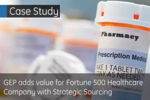 Fortune 500 Life Sciences Giant Saves Millions with GEP