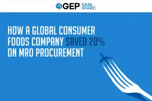 How a Global Consumer Foods Company Saved 20% on MRO Procurement