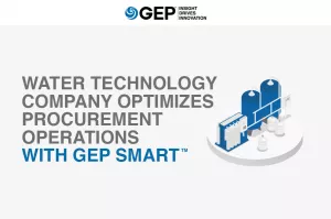 Water Technology Company Optimizes Procurement Operations With GEP SMART