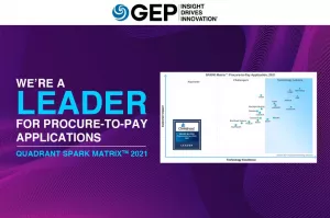GEP Again Ranked a Procure-to-Pay Technology Leader